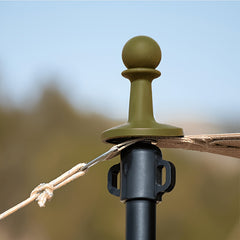 4pcs Tent Poles Anti Thunder Caps Lightning Protector