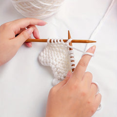 75pcs Double Pointed Knitting Needles Set - Carbonized Bamboo - 15 Sizes
