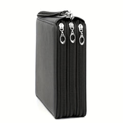 120 Slot Colored Pencil Organizer PU Leather Pencil Case