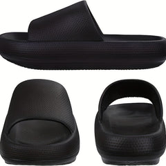 Leopard Print Lightweight Non Slip Open Toe Slides