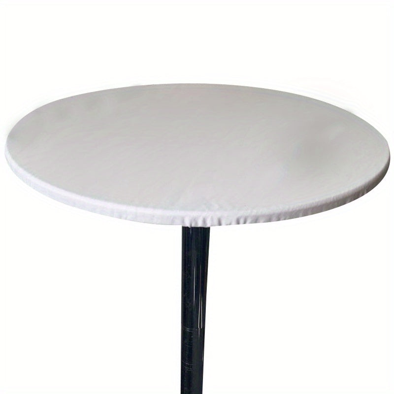 Waterproof Polyester Round Table Cloth for Home and Restaurant Use
