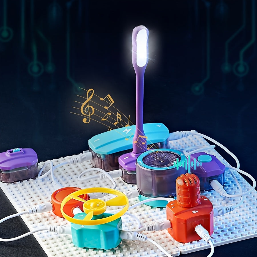 Children's Circuit Experiment Game Electronic Exploration Kit