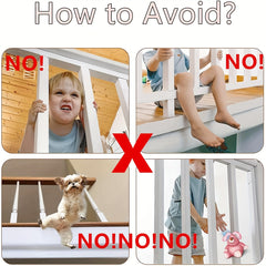 Stair Banister Guard 6.5ft X 2.4ft Baby Safety Net