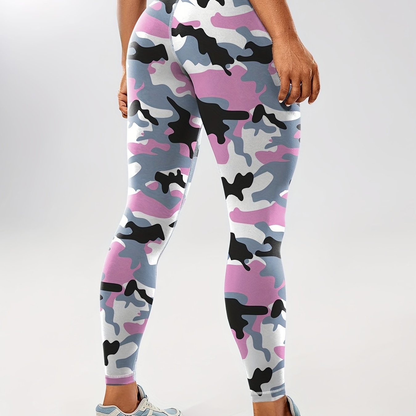 Camouflage High Waist Butt Lifting Leggings