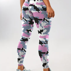 Camouflage High Waist Butt Lifting Leggings
