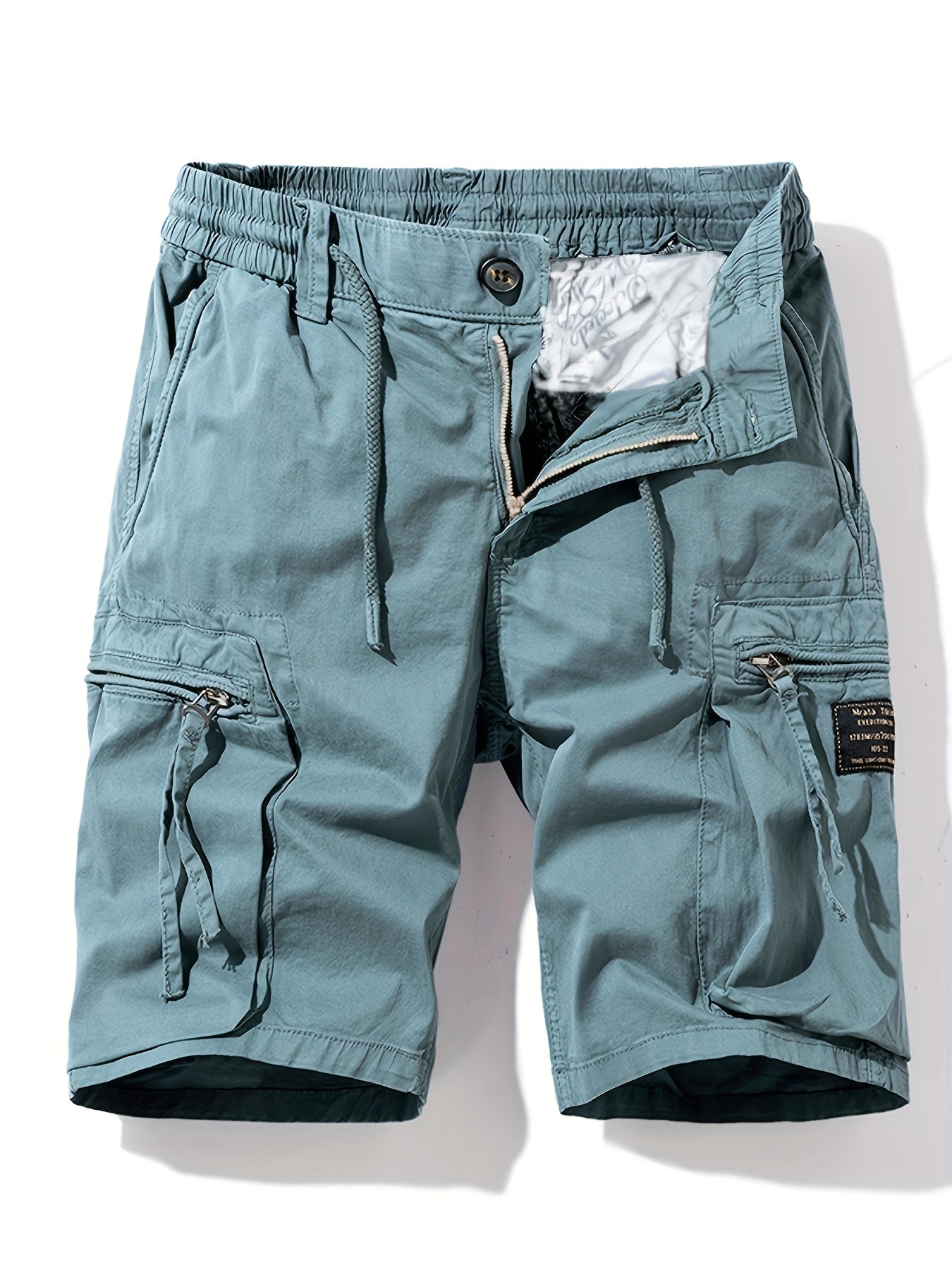 Men's Zip Pocket Outdoor Shorts for Summer Workouts