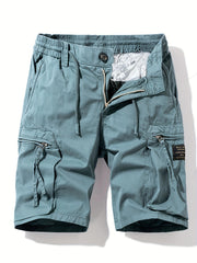 Men's Zip Pocket Outdoor Shorts for Summer Workouts