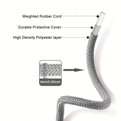 Adjustable Weighted Jump Rope for Fitness Training