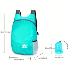 Foldable Waterproof Backpack Lightweight Portable Travel Bag