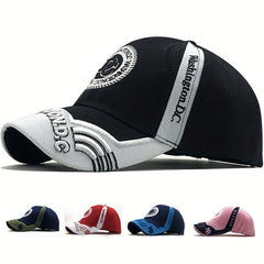 Embroidered Baseball Cap Sun Protection, Hip Hop Style
