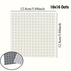 5pcs Collage Building Blocks Pellet Base Board Set