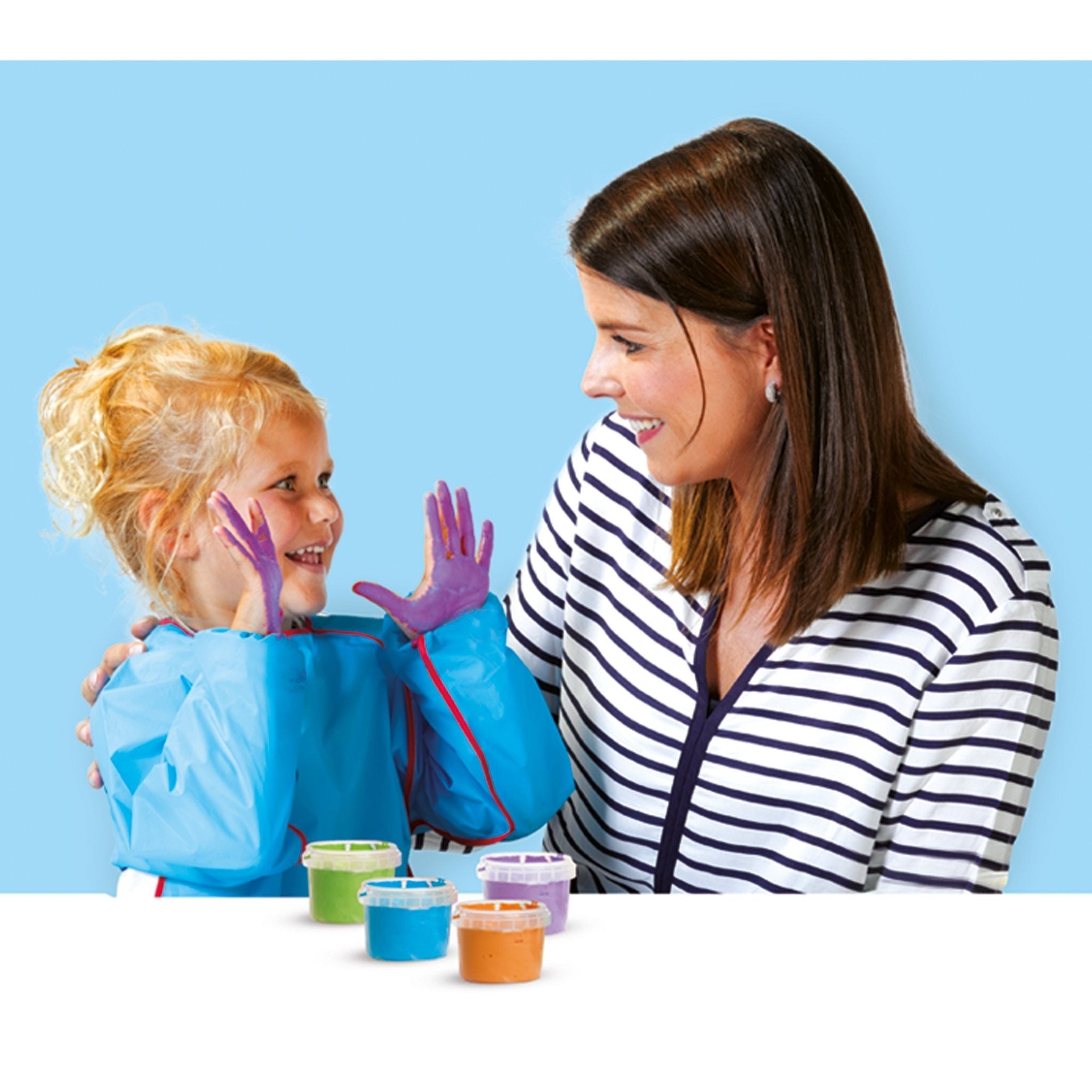 Fluffy Fingerpaint 4 Colours X 110Ml