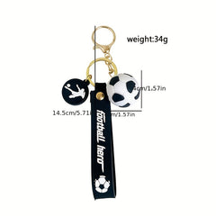 Football Keychain For Men Car Creative Keychain Pendant For Men