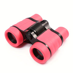 Kids Binoculars 4X30 Telescope Toy with Colored Plastic Handle