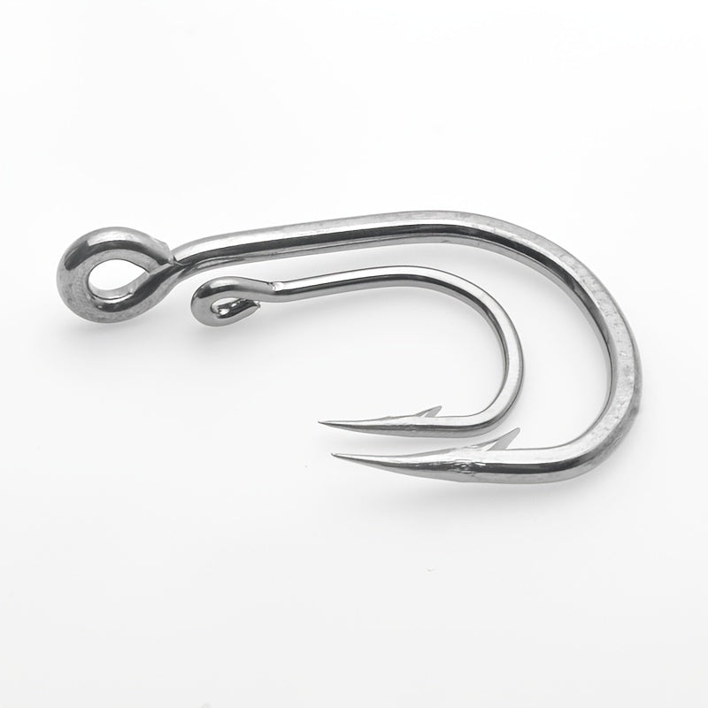 10pcs Large Shark Hook 10827 Stainless Steel Hook for Sturgeon Tuna