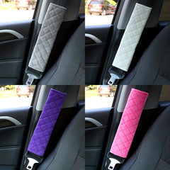 2pcs Soft Car Seat Belt Covers Shoulder Protector Pads for Adults Teens