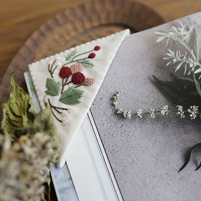 DIY Self Embroidery Book Corner Decoration Kit