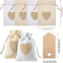 30pcs Organza Bags for Halloween Candies & Wedding Favors