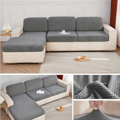 Solid Jacquard Sofa Cover Universal Slipcover Elastic Chair Covers