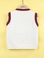 Baby Boys Round Neck Sweater Vest