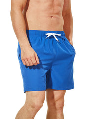 Men's Quick Dry Beach Shorts w/ Drawstring & Pockets