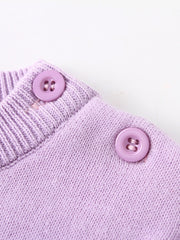 Baby Animal Jacquard Top Pullover Sweater