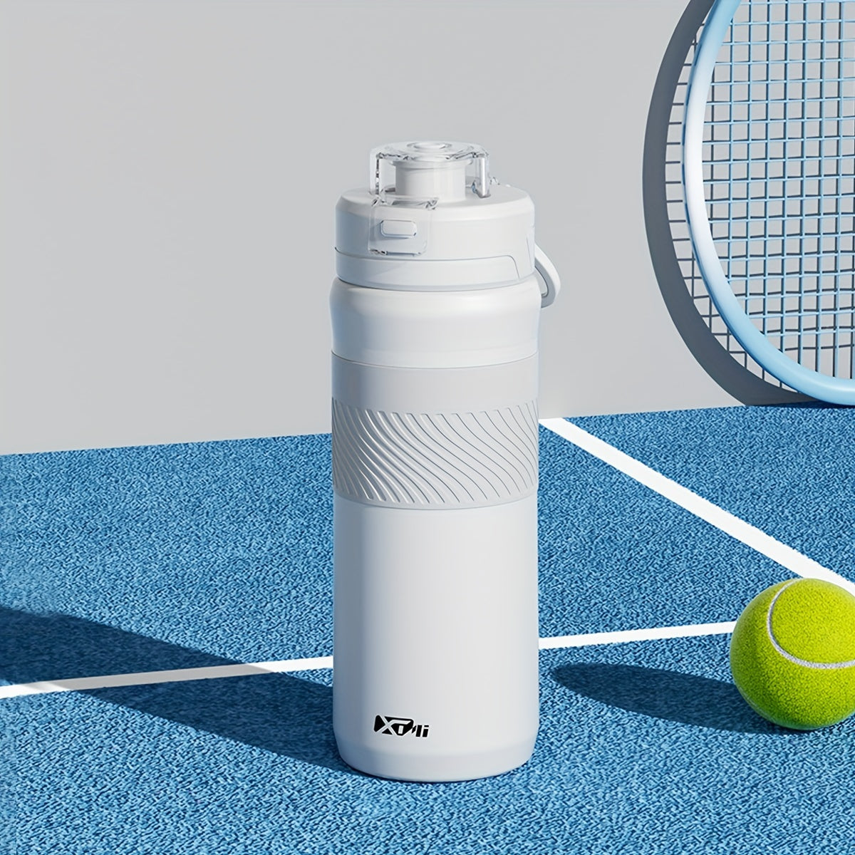 316 Stainless Steel Sports Water Bottle 600ml Portable Fitness Cup