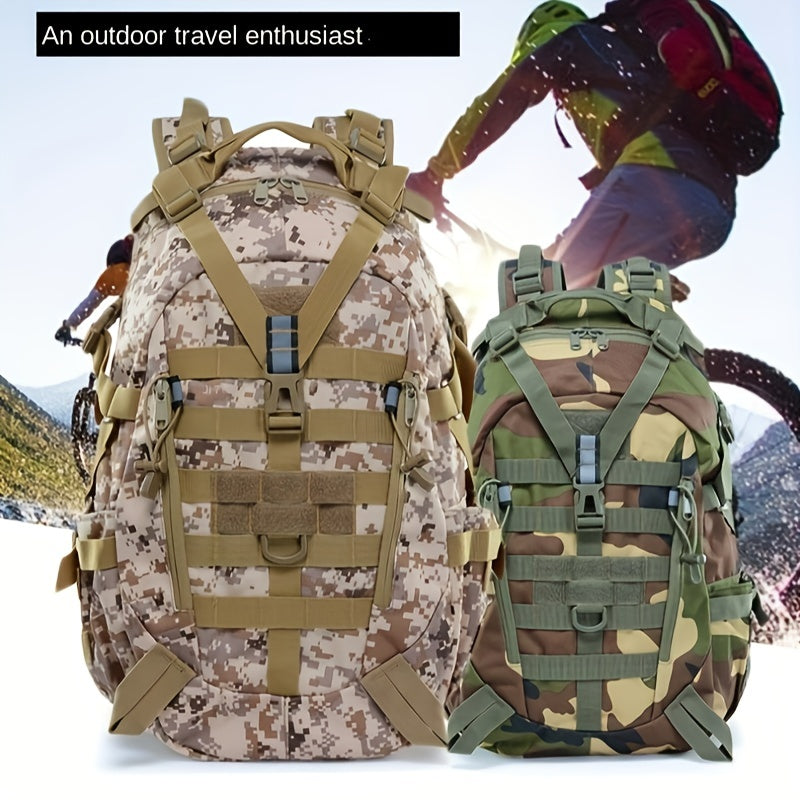 40L Camping Backpack Men's Travel Mountaineering Bag Outdoor Hiking Shoulder