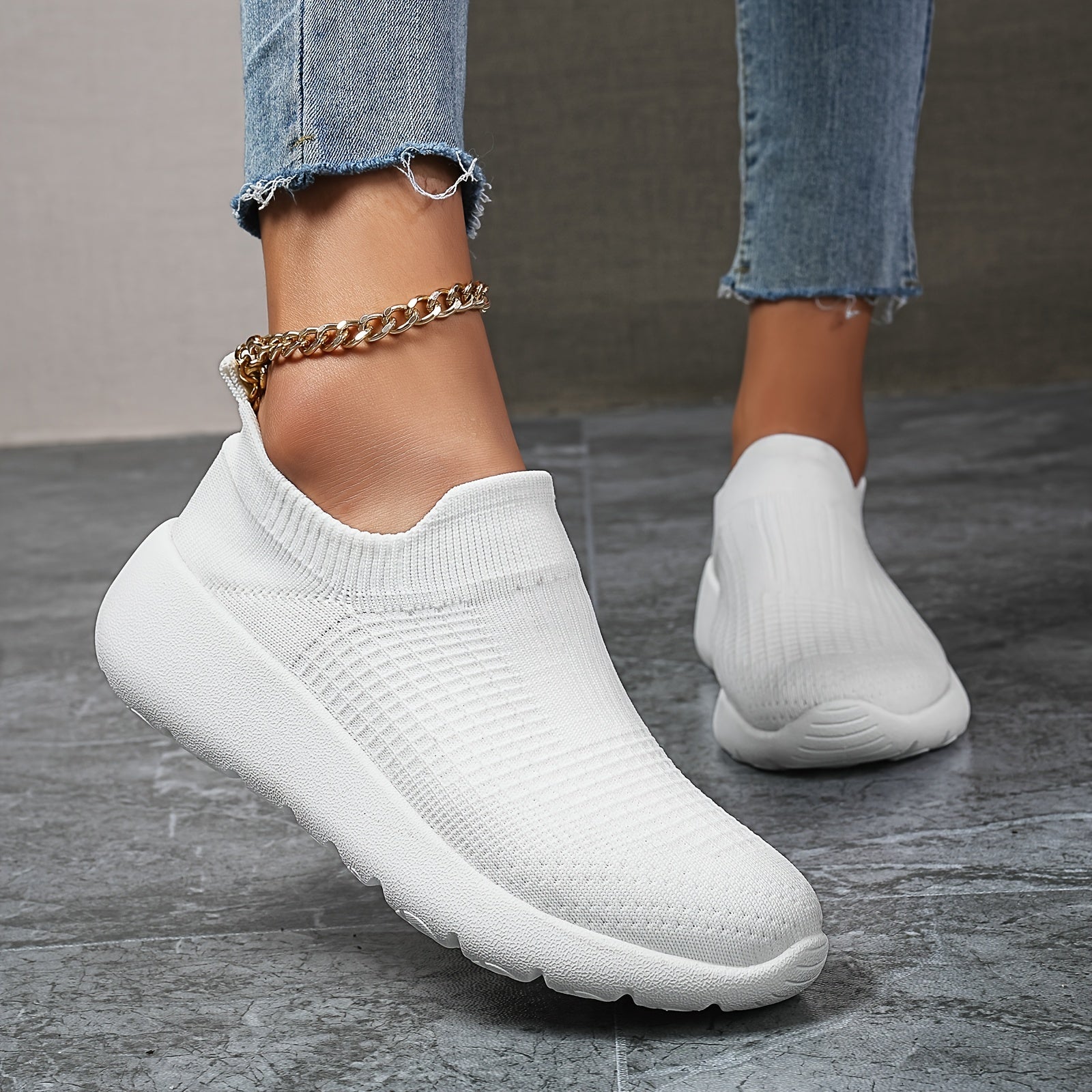 Women's Flying Woven Slip on Sneakers