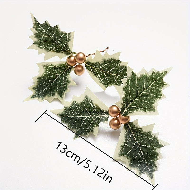 Red Fruit Christmas Tree Decoration DIY Bonsai Branch Plug