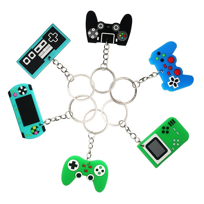 Game Controller Keychains Cartoon Bag Key Chain Keyring Ornament