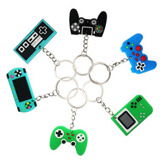 Game Controller Keychains Cartoon Bag Key Chain Keyring Ornament