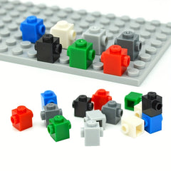 100pcs 1x1 Thick 2 Sided Brick Building Blocks Compatible with 47905