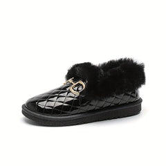 Women's Warm Snow Shoes Comfortable Coldproof Flat Shoes