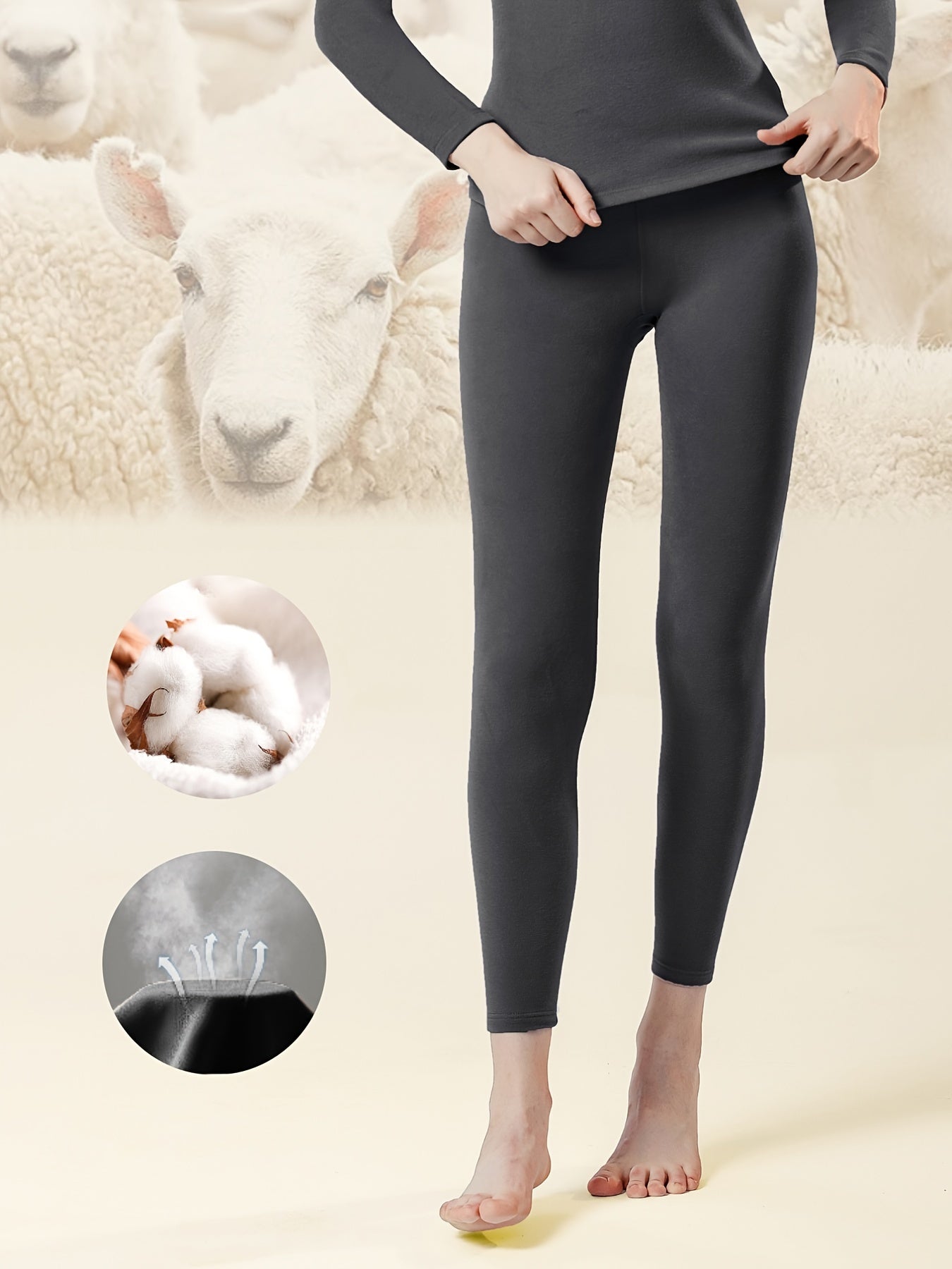 Warm & Soft Thermal Pants for Winter Loungewear