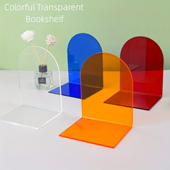 Acrylic Colored Transparent Book Stand