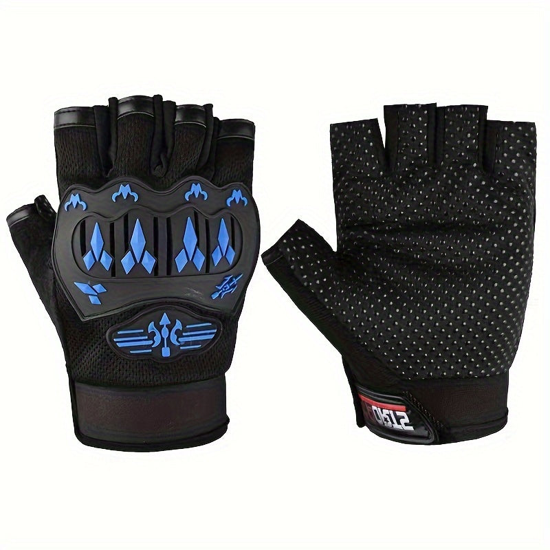 Half Finger Fitness Gloves Non slip Outdoor Gloves For Mountaineering Cycling