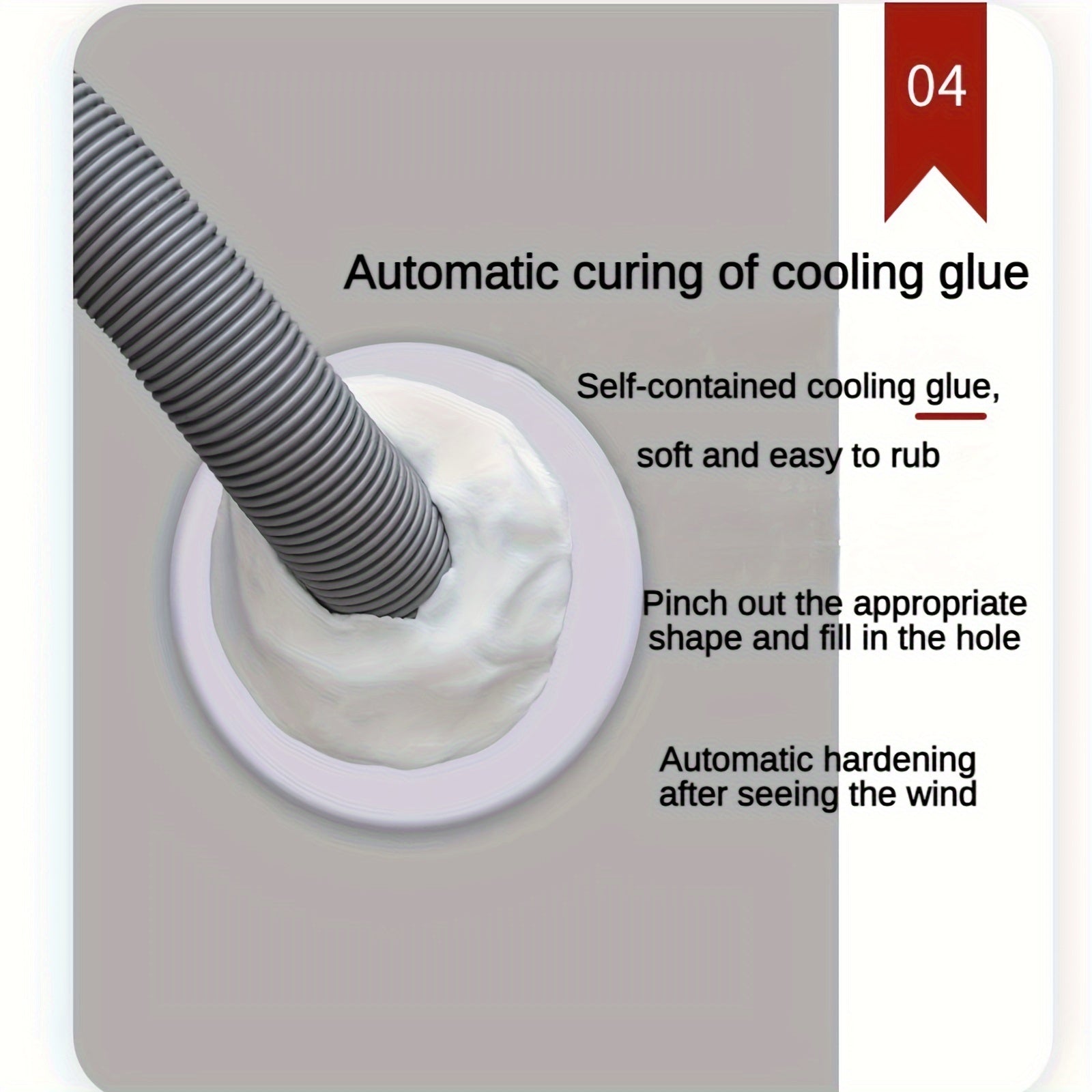 10pcs Waterproof Sealing Clay Mending Mud for Pipe Connection Wall Hole Repair