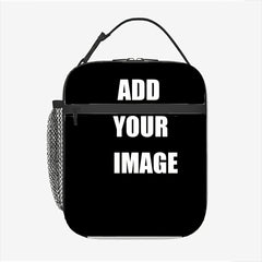 Personalized Capybara & Pizza Lunch Bag with Custom Text