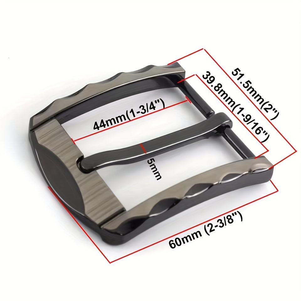 Heavy Duty Metal Belt Buckle Single Pin Closure for 36 39mm Belts