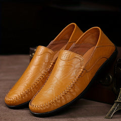 Men's Moc Toe Loafer Shoes Non slip Slip On Shoes Spring And Summer