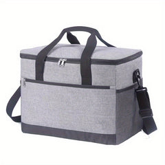 Large Capacity Waterproof Insulated Lunch Bag - Keep Food Fresh and Cold