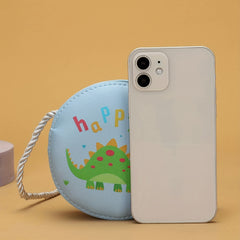 Kids Dinosaur Letter Crossbody Bag Waterproof Coin Purse Wallet
