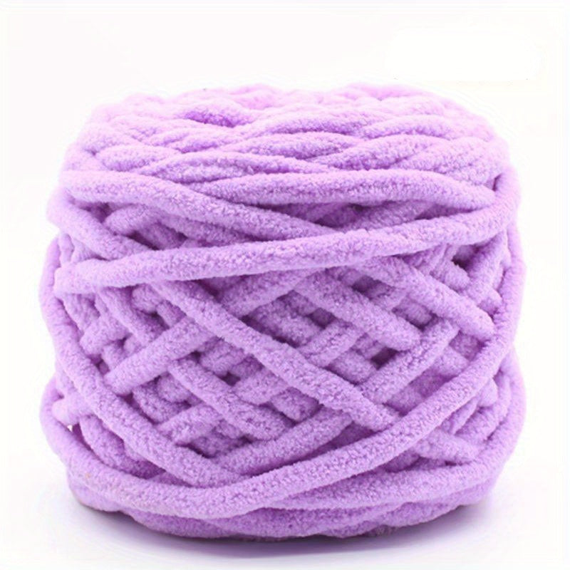 2pcs Chunky Yarn for Knitting & Crocheting Slippers Scarf