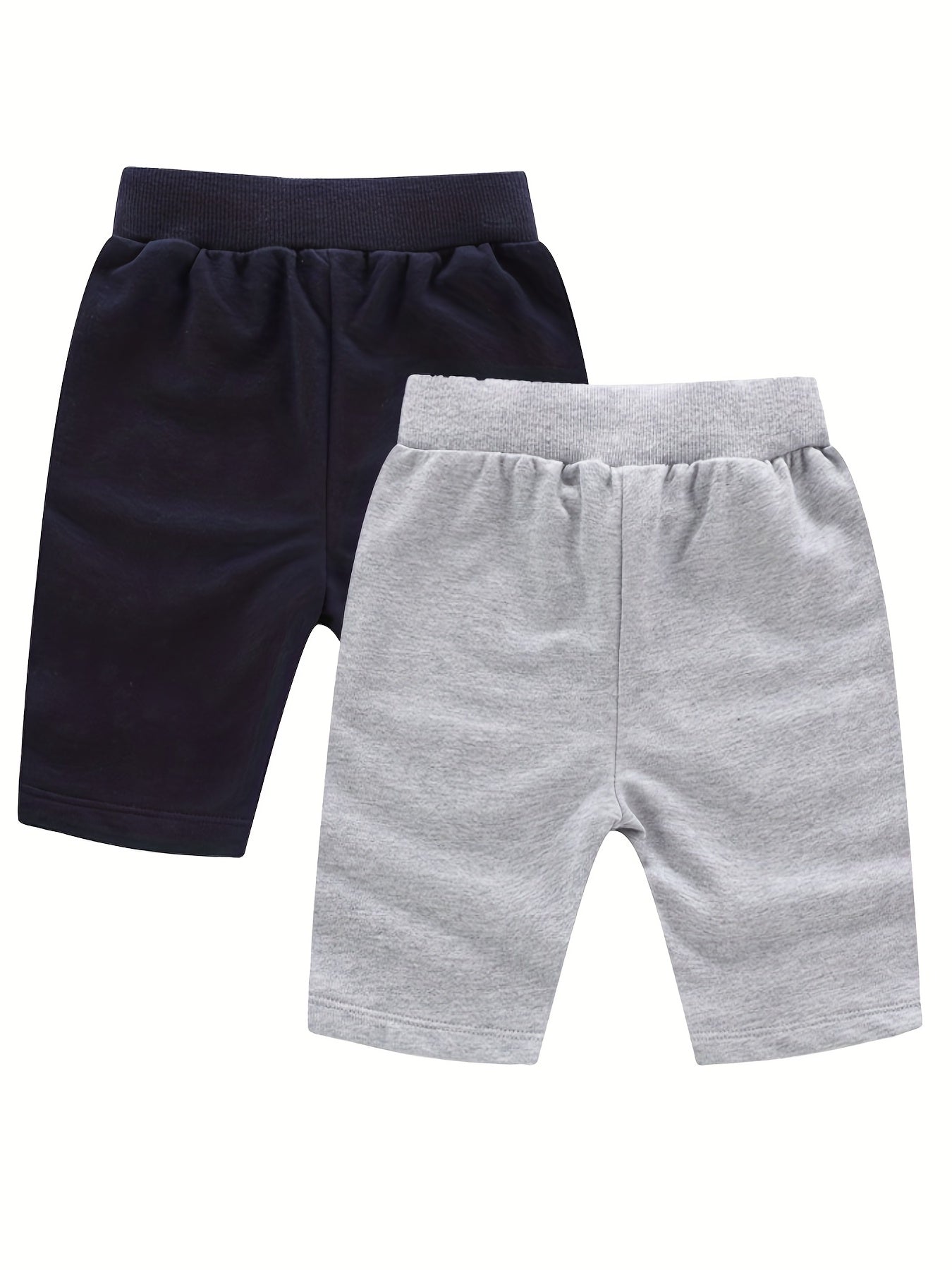 Boys Basic Solid Active Shorts for Summer Outdoor