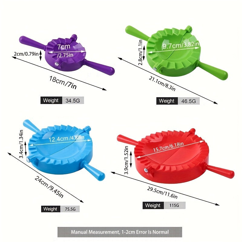 1pc Plastic Dumpling Maker Dumpling Wrappers Mold Kitchen Gadgets