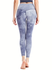 Women's Tie Dye Yoga Leggings Seamless Stretchy and Comfortable