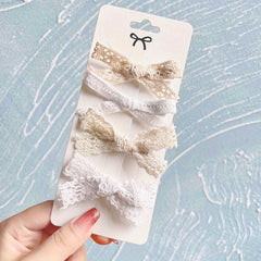 Sweet Bowknot Hair Clips for Baby Girl