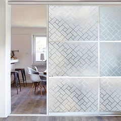 Privacy Film Static Cling Frosted Glass No Glue Sun Blocking