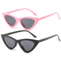 2 Pairs Triangle Cat's Eye Sunglasses for Men